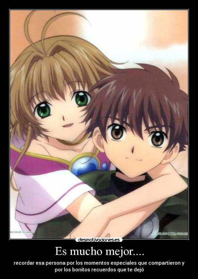 Es mucho mejor.... -