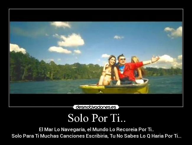 Solo Por Ti.. -