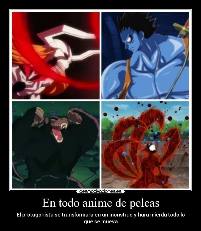 En todo anime de peleas -