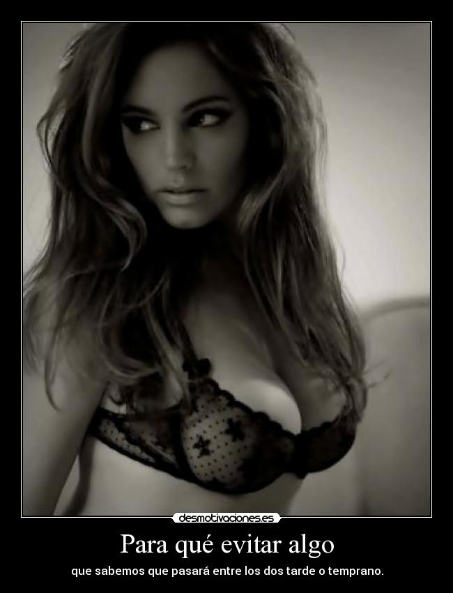 Para qué evitar algo -