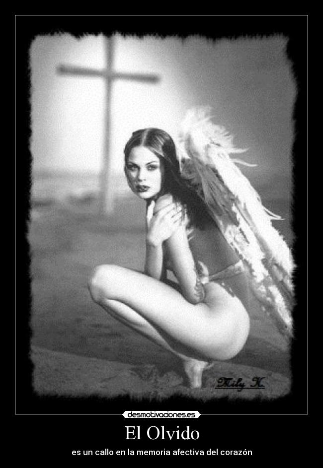 El Olvido - es un callo en la memoria afectiva del corazón
