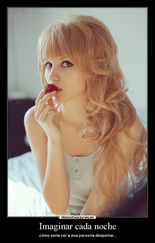 Imaginar cada noche -