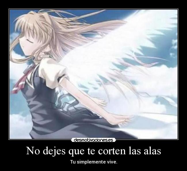 No dejes que te corten las alas - 