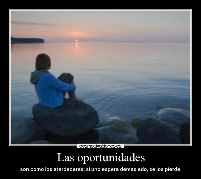 Las oportunidades - 