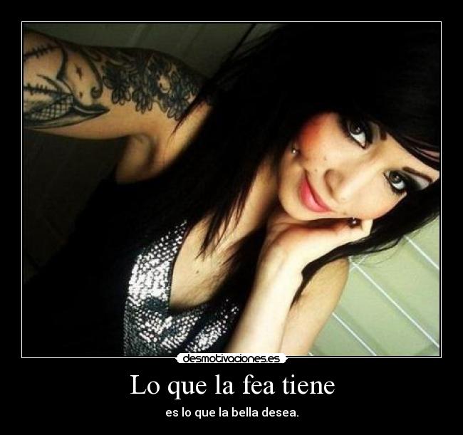 Lo que la fea tiene - 