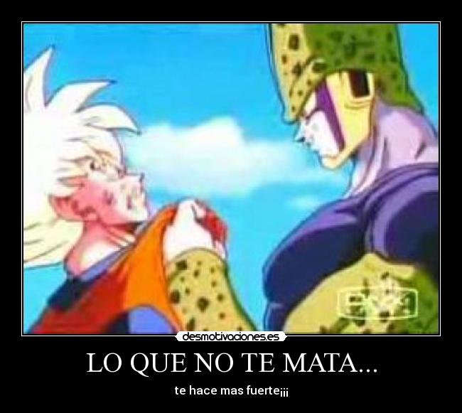 carteles goku desmotivaciones