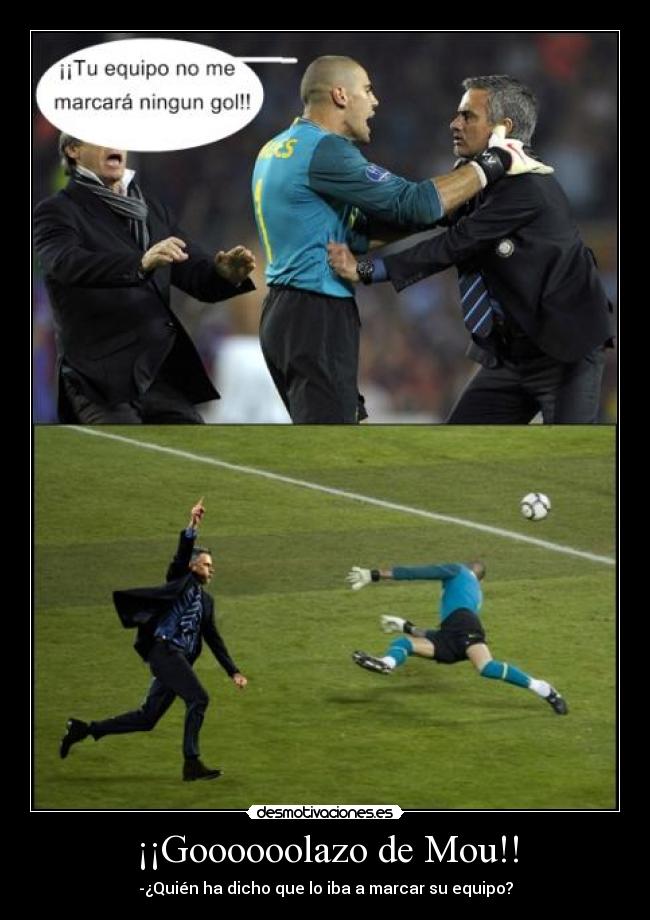 ¡¡Goooooolazo de Mou!! -