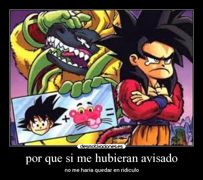 por que si me hubieran avisado -