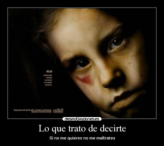 Lo que trato de decirte - 