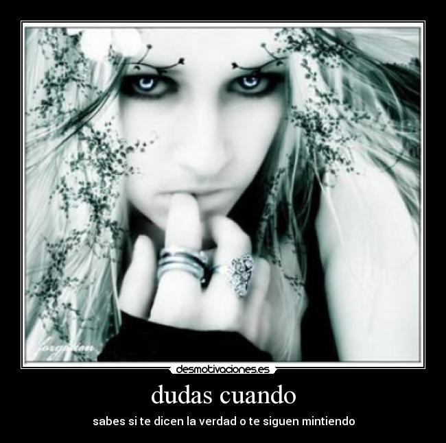 dudas cuando - 