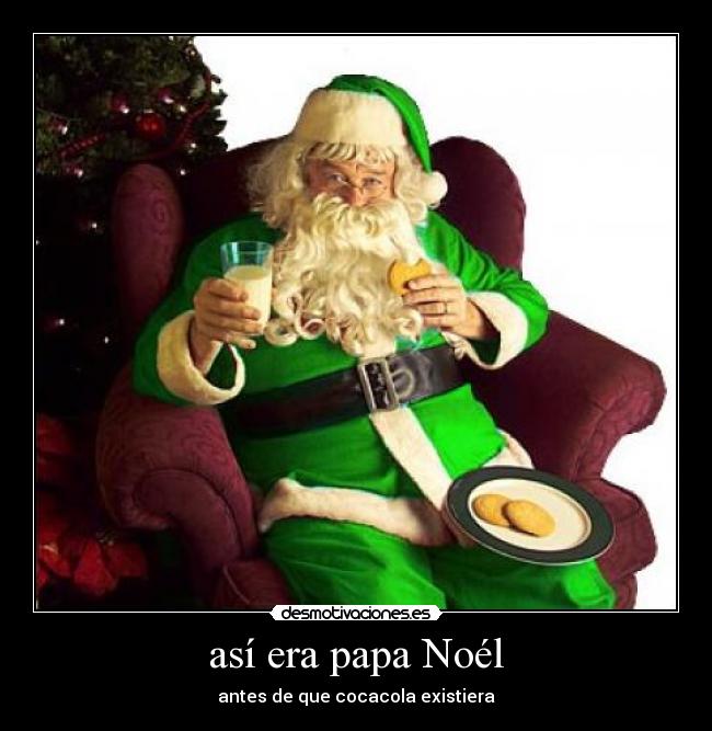 así era papa Noél - antes de que cocacola existiera