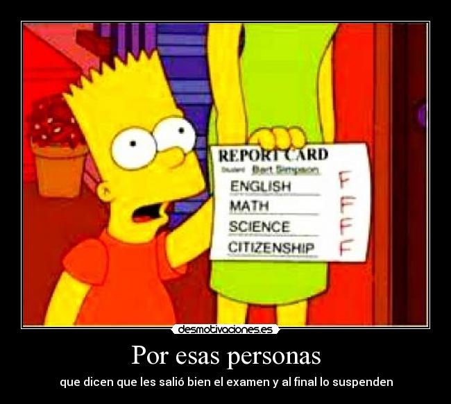 Por esas personas -