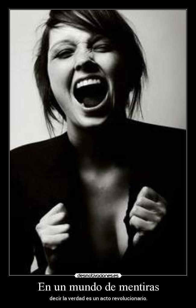 En un mundo de mentiras - 