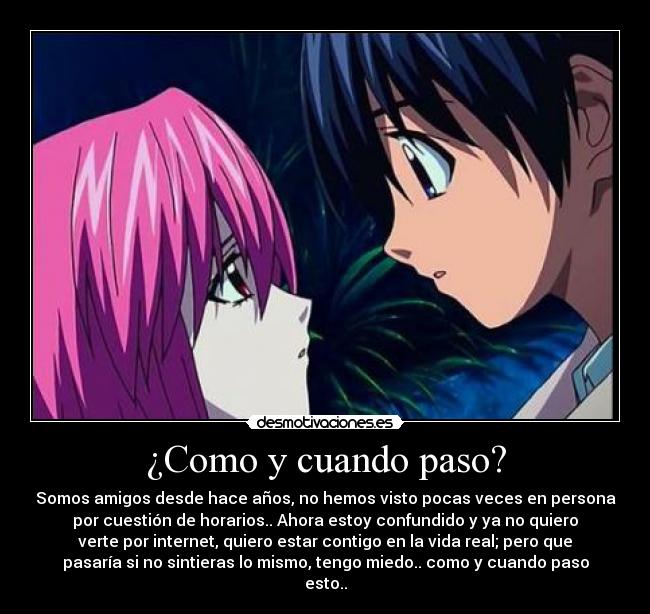 ¿Como y cuando paso? -