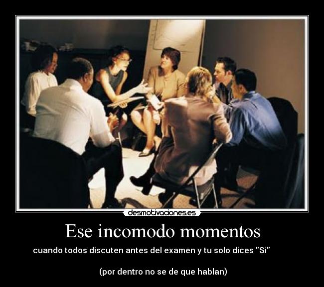 carteles examenes desmotivaciones