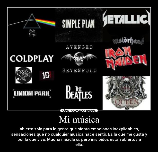 carteles musica iluvchocol8 desmotivaciones