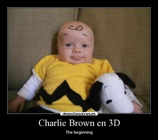 carteles charlie brown bebe desmotivaciones