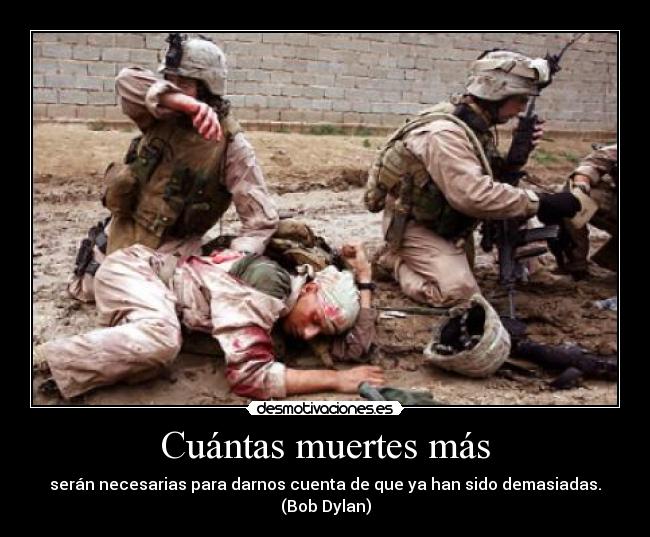 Cuántas muertes más -