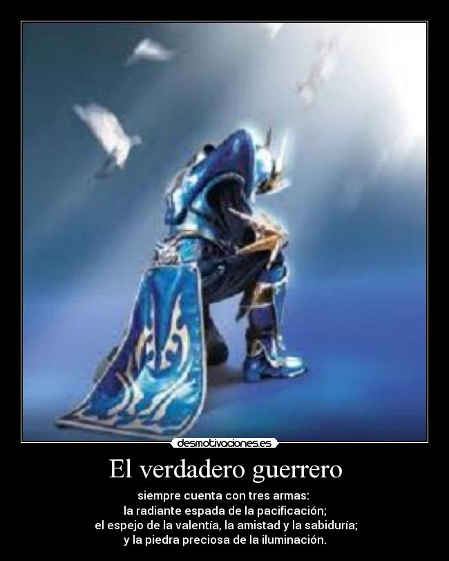 El verdadero guerrero -