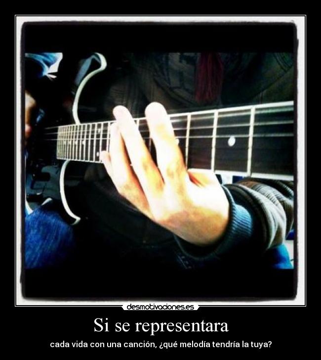Si se representara - 
