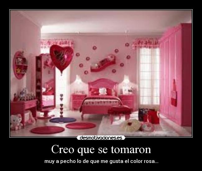 Creo que se tomaron -