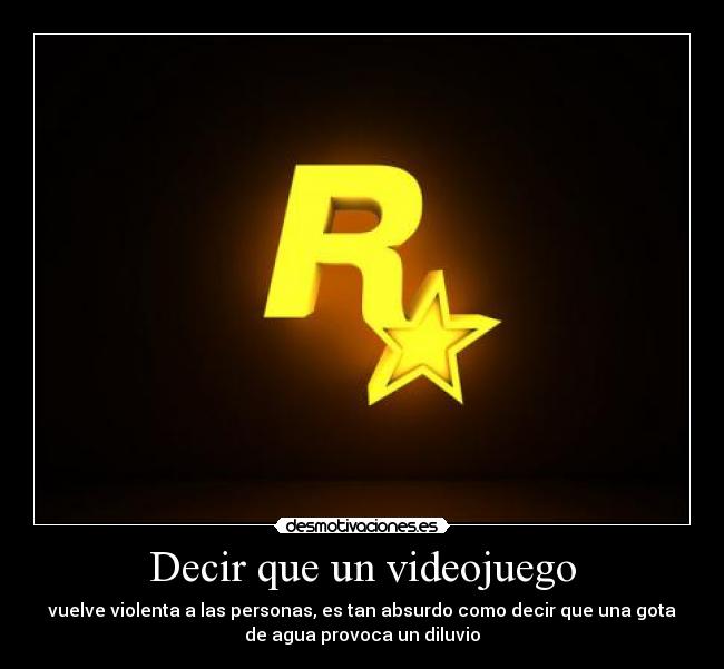 Decir que un videojuego - 