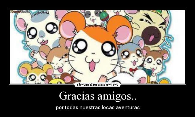 Gracias amigos.. - 