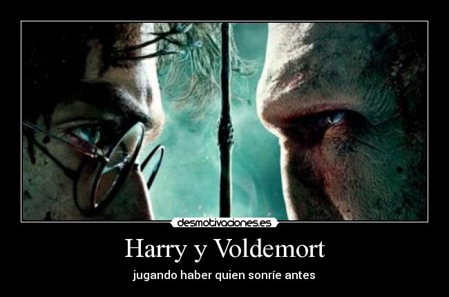 Harry y Voldemort -