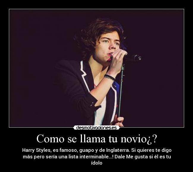 Como se llama tu novio¿? - 