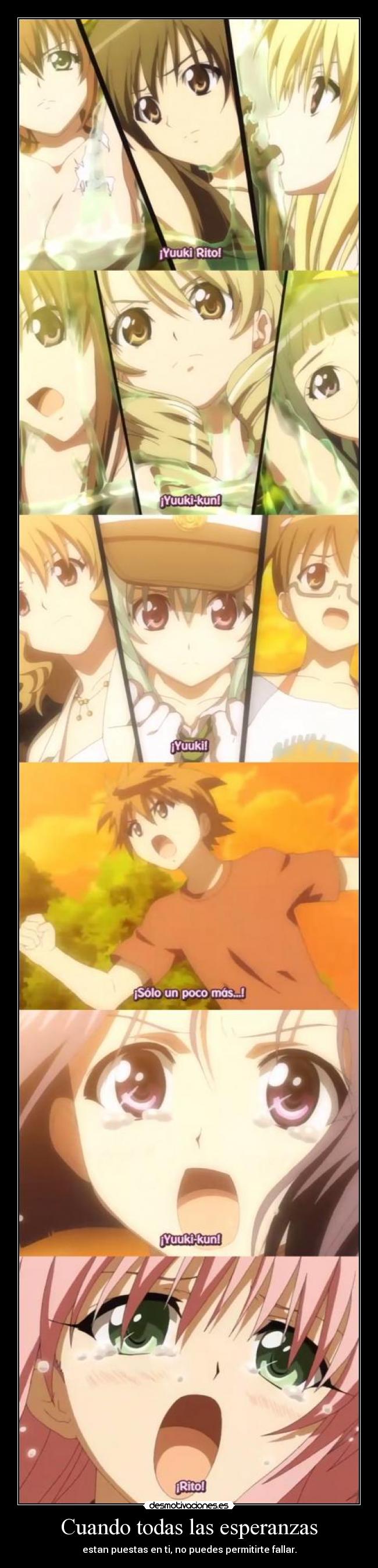 Cuando todas las esperanzas -