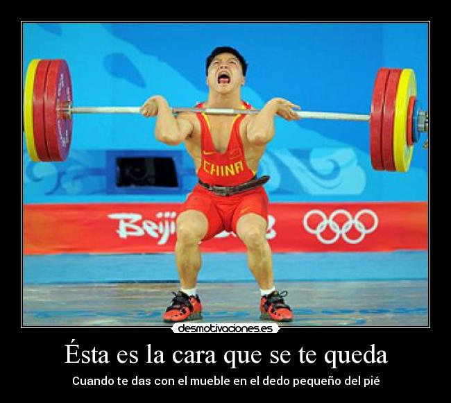 Ésta es la cara que se te queda -