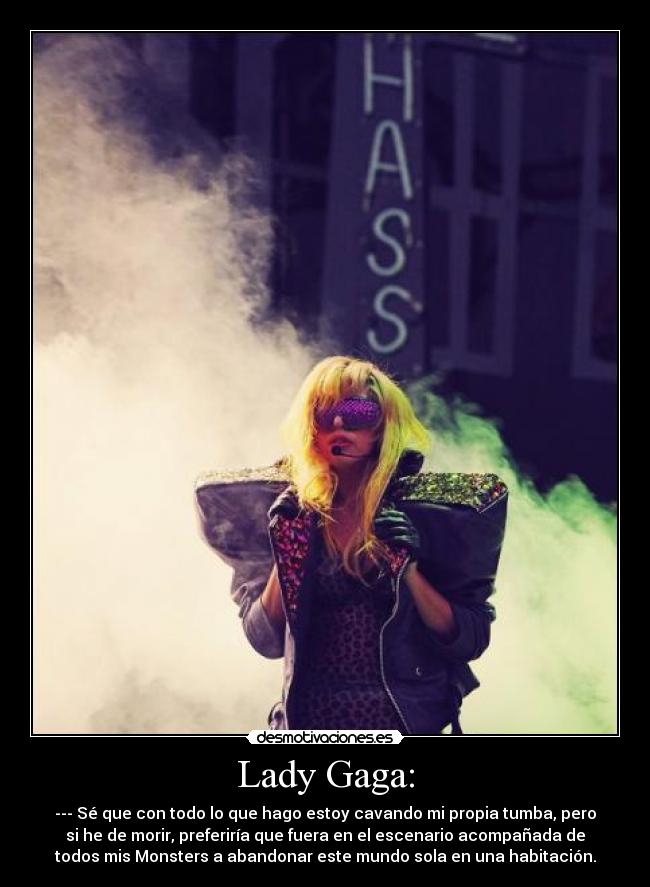 carteles lady gaga desmotivaciones