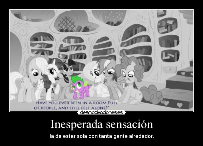 Inesperada sensación -