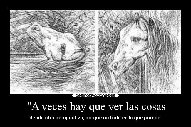 A veces hay que ver las cosas - 