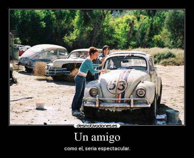 Un amigo -