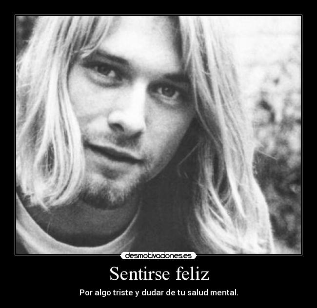 Sentirse feliz -