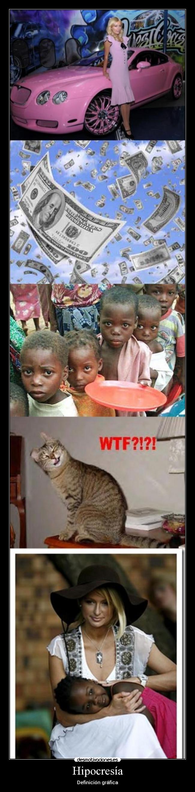 Hipocresía - Definición gráfica