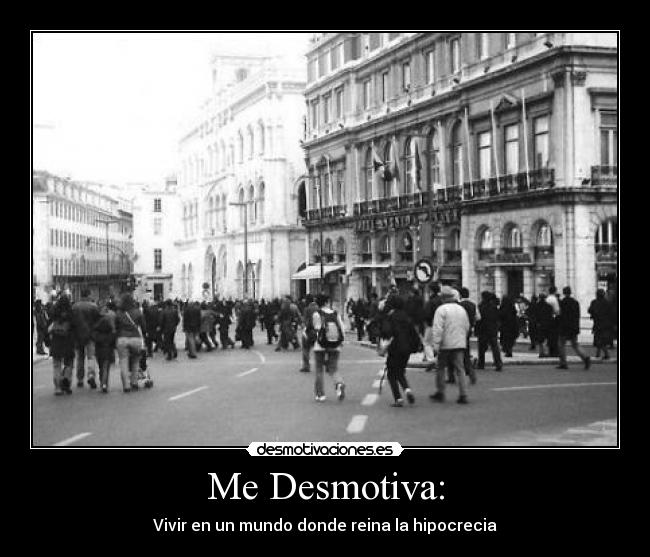 Me Desmotiva: -