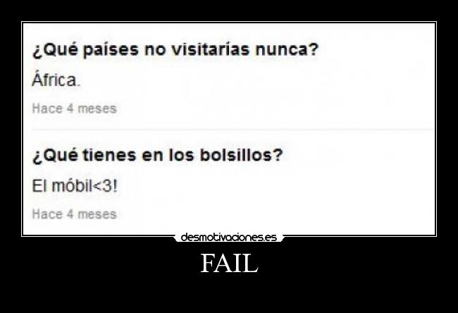 FAIL - 
