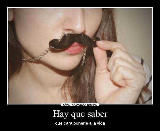 Hay que saber -