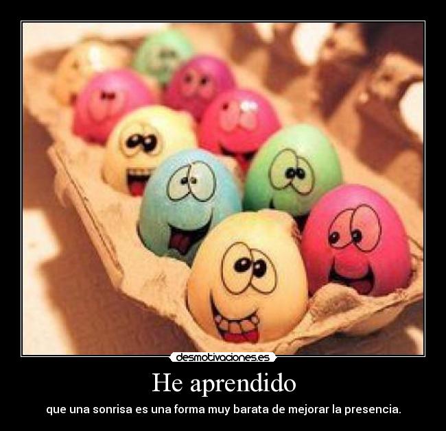 He aprendido - 