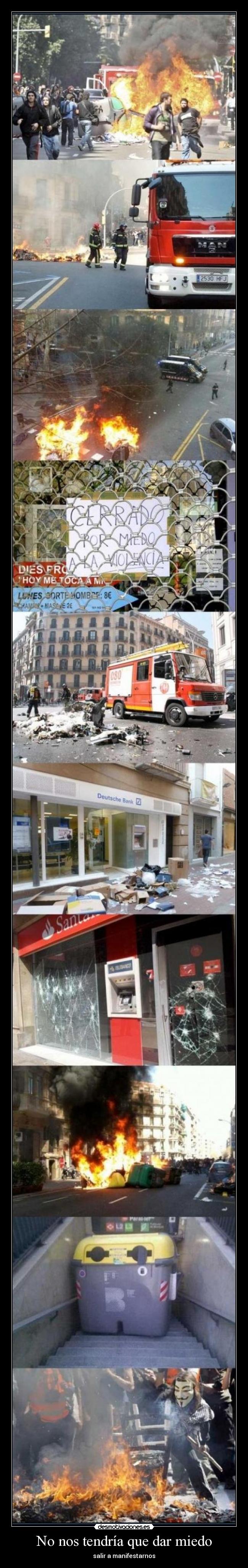 No nos tendría que dar miedo -