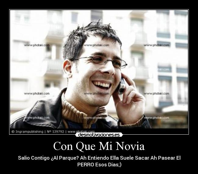 Con Que Mi Novia -