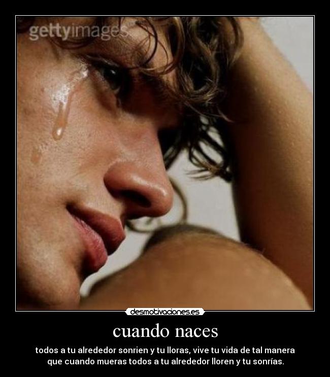 cuando naces - 