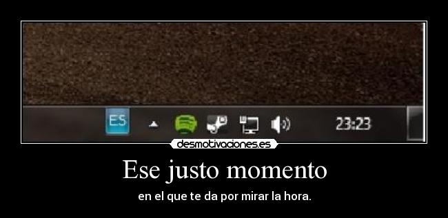 Ese justo momento - 