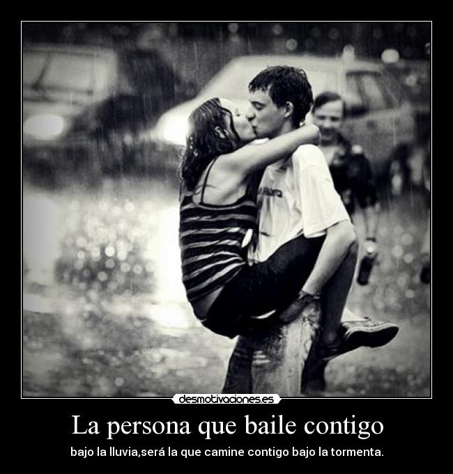 La persona que baile contigo - 