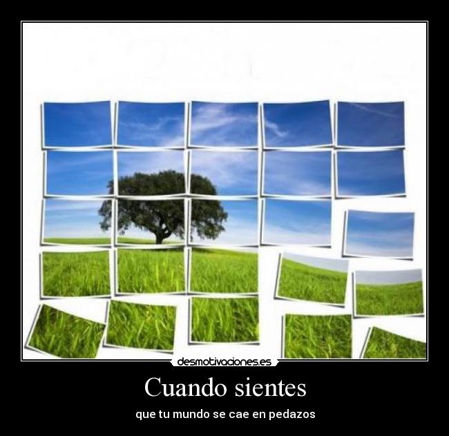 Cuando sientes - 