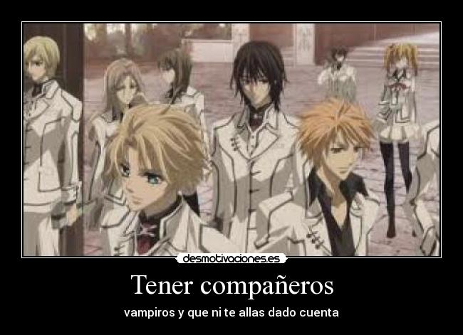 Tener compañeros - vampiros y que ni te allas dado cuenta