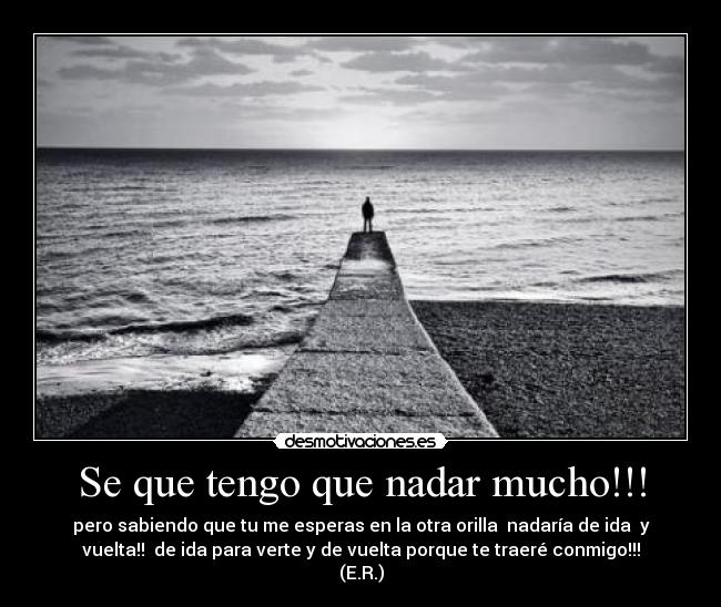 Se que tengo que nadar mucho!!! -