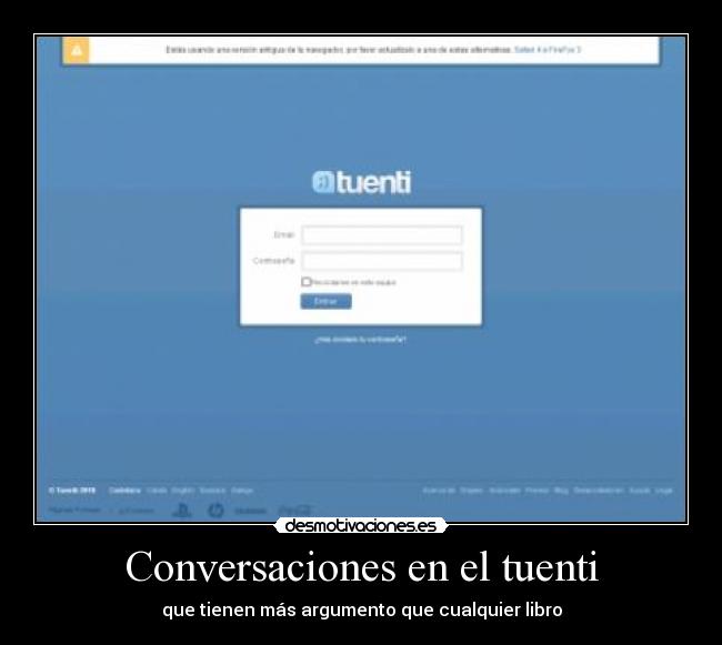 Conversaciones en el tuenti - que tienen más argumento que cualquier libro